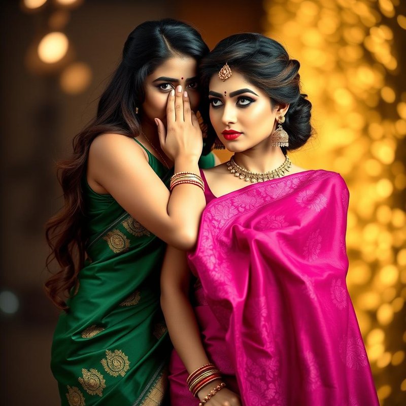 Chat with Nisha bhabhi aur Rani - AI Character in Hindi