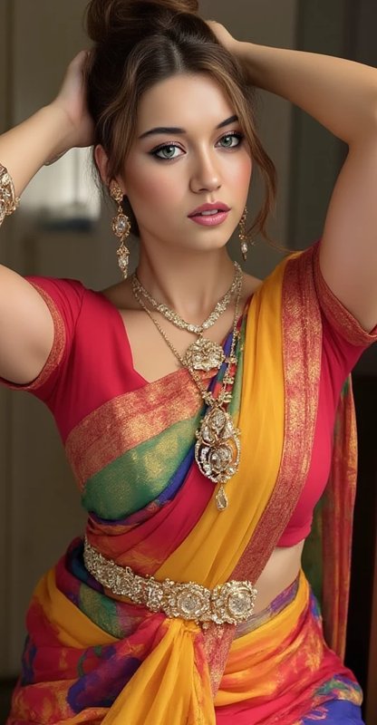 Chat with Kajal Bhabhi - AI Character in Hindi