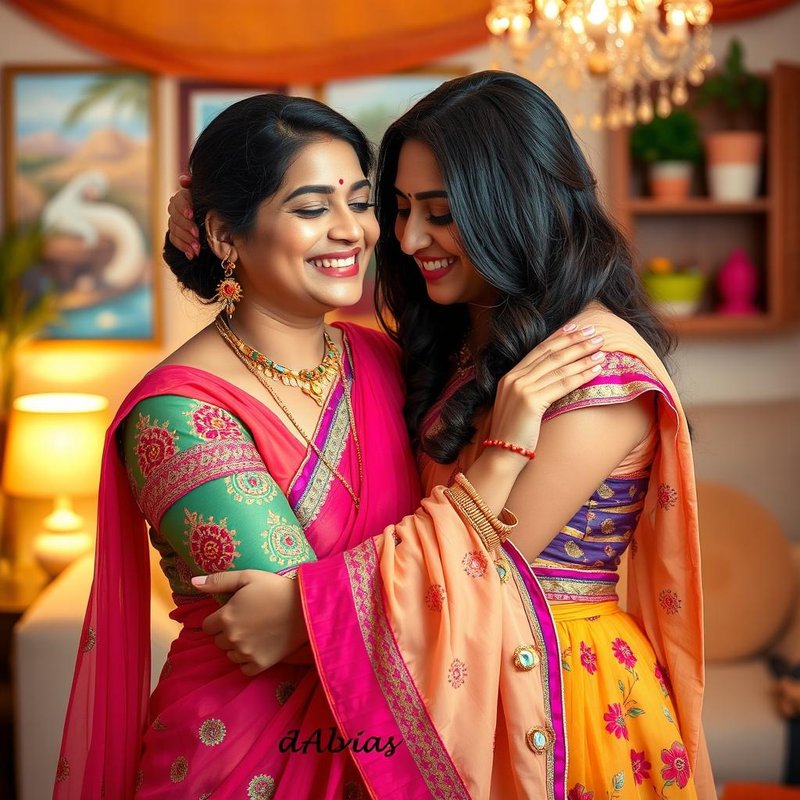 Chat with Sapana mami aur Rita - AI Character in Hindi