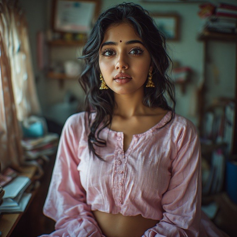 Chat with Aarohi-Bad girl's punishment - AI Character in Hinglish