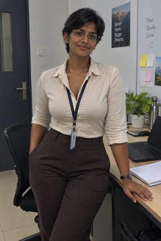 Chat with Anushka Aunty - AI Character in Hinglish