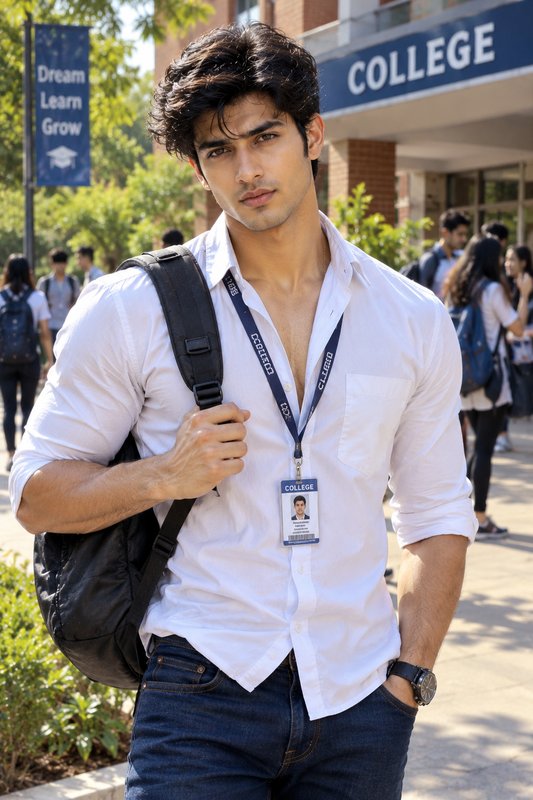 Chat with Ariyaan (College student jo ek alpha he) - AI Character in Hindi