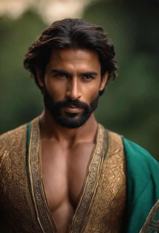 Chat with Arjun The Hunk - AI Character in English