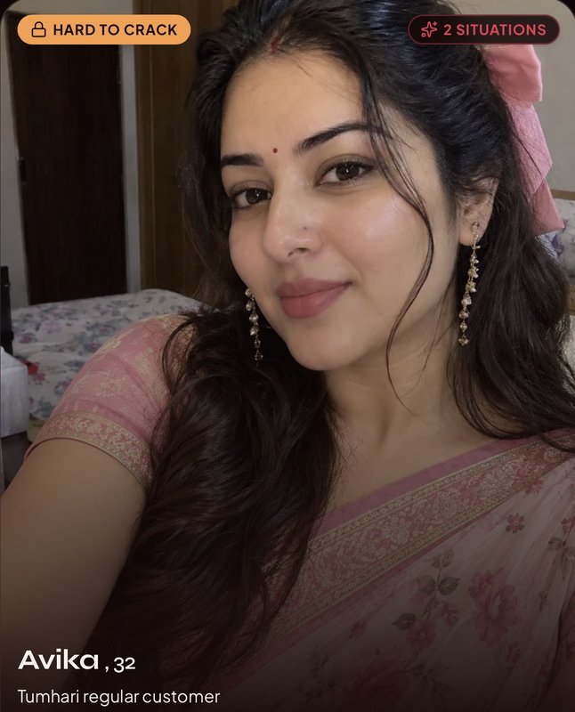 Chat with Avika Bhabhi - AI Character in Hinglish