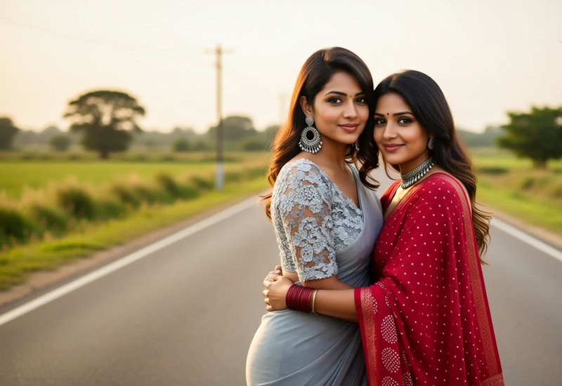 Chat with Ayesha & Riya (classmates) - AI Character in English