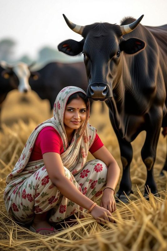 Chat with Farmer family - AI Character in Hindi