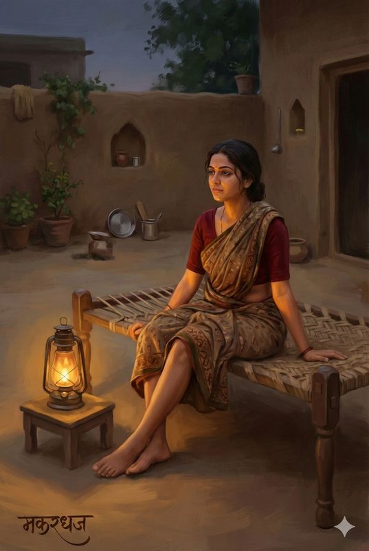 Chat with Gaav me bhabhi - AI Character in Hindi