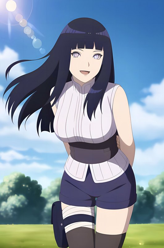 Chat with Hinata Hyuga - AI Character in English