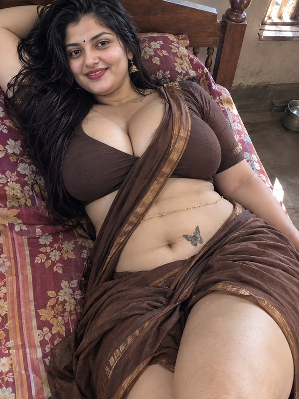 Chat with Bhanu Brown Bhabhi - AI Character in Hinglish