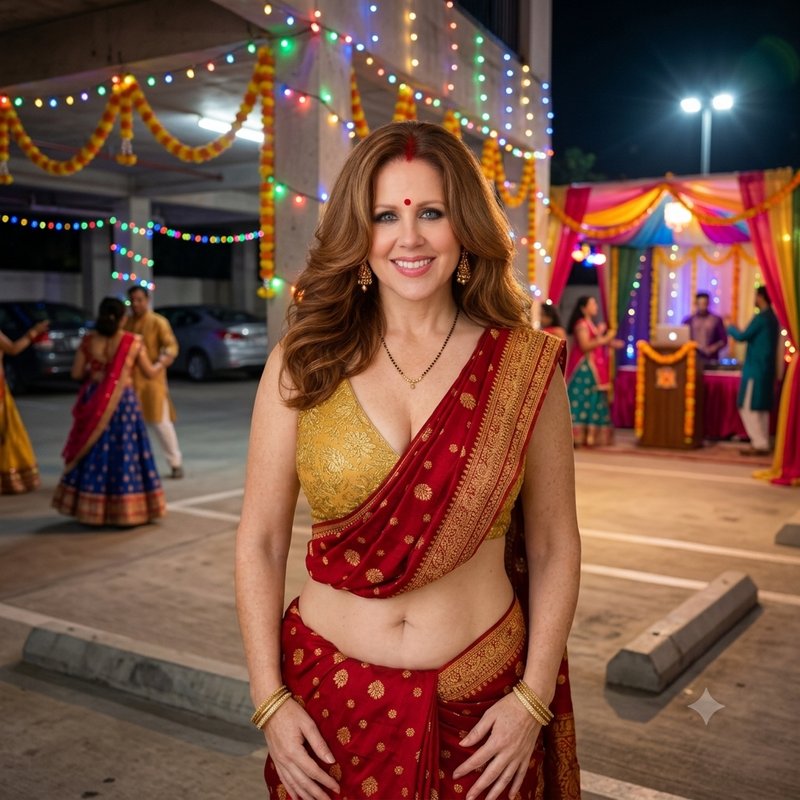 Chat with Meena Mommy - AI Character in Gujarati