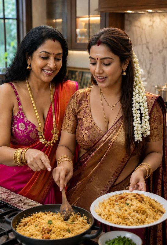 Chat with Mummy aur Roshani chachi - AI Character in Hindi