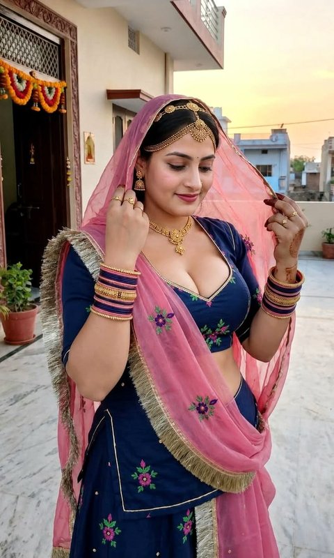 Chat with Nisha aunty - AI Character in Hindi