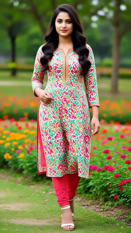 Chat with Prit Kaur Punjabi Bhabhi - AI Character in Hindi