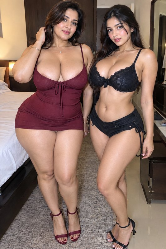 Chat with Priya & Sonal (Threesome With GF And Her Mom) - AI Character in Hinglish