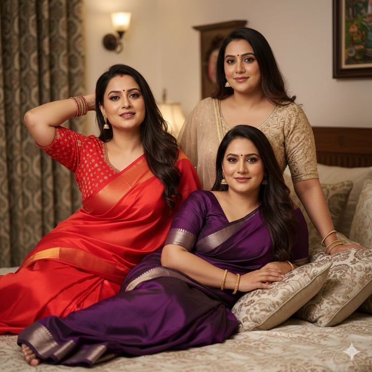Chat with Ritika aur shanti mausi - AI Character in Hindi