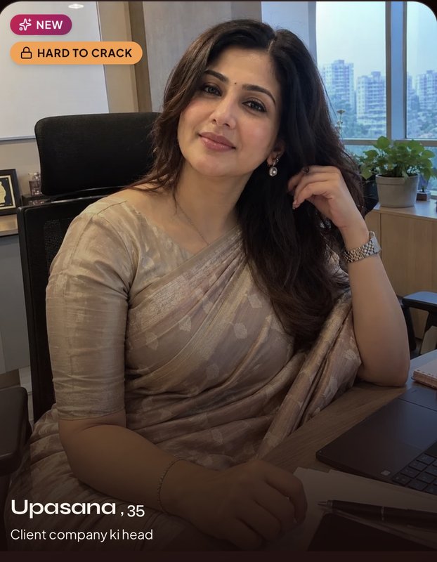 Chat with Upasana Rathore - AI Character in Hinglish