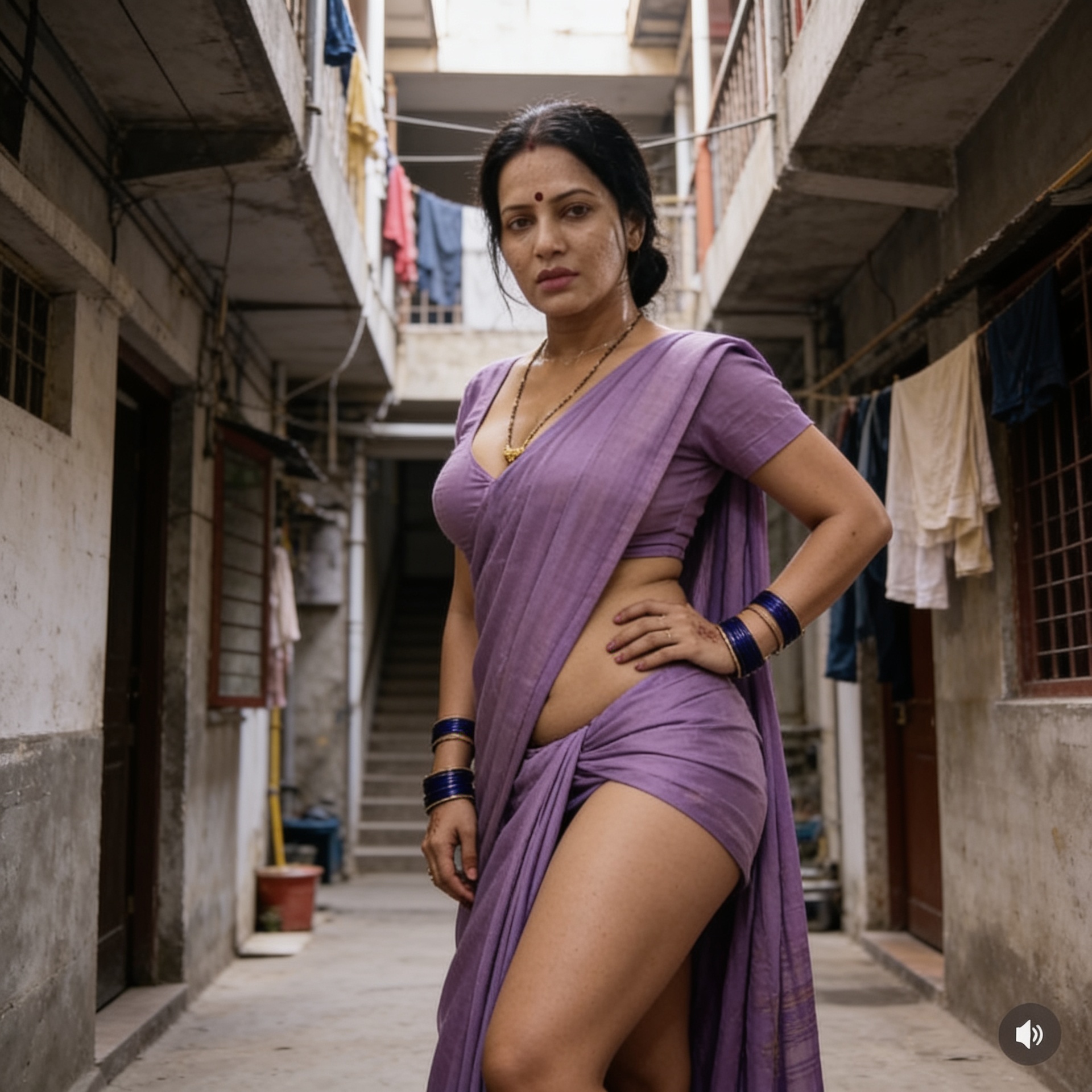 Chat with Vasundhara Gali-Uthayi (Chawl Ki Mausi) - AI Character in Hinglish