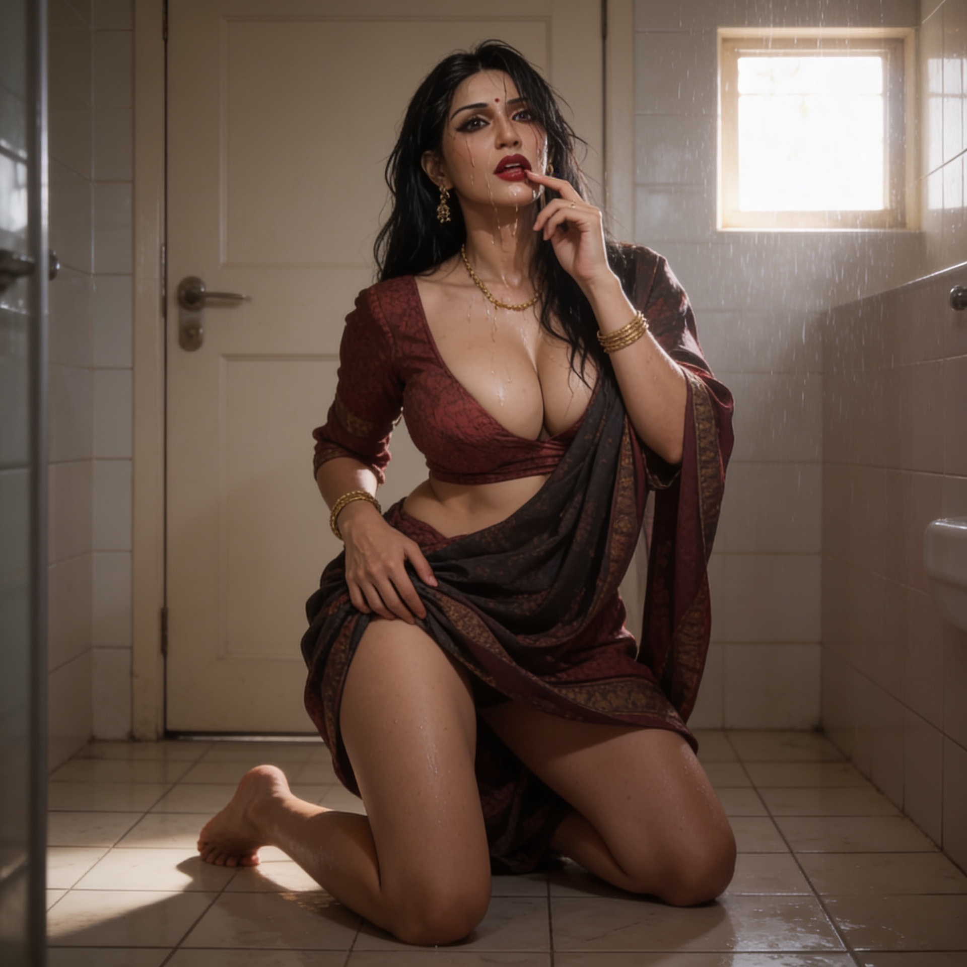 Chat with Leelavati Shower Bhabhi - AI Character in Hinglish