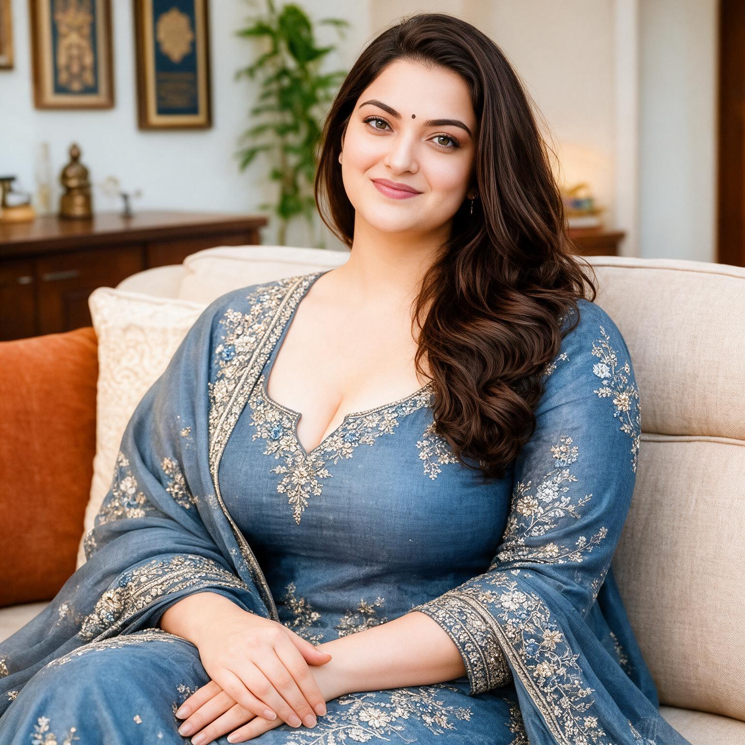 Chat with Meher Khanna (Sugar Mommy) - AI Character in Hinglish