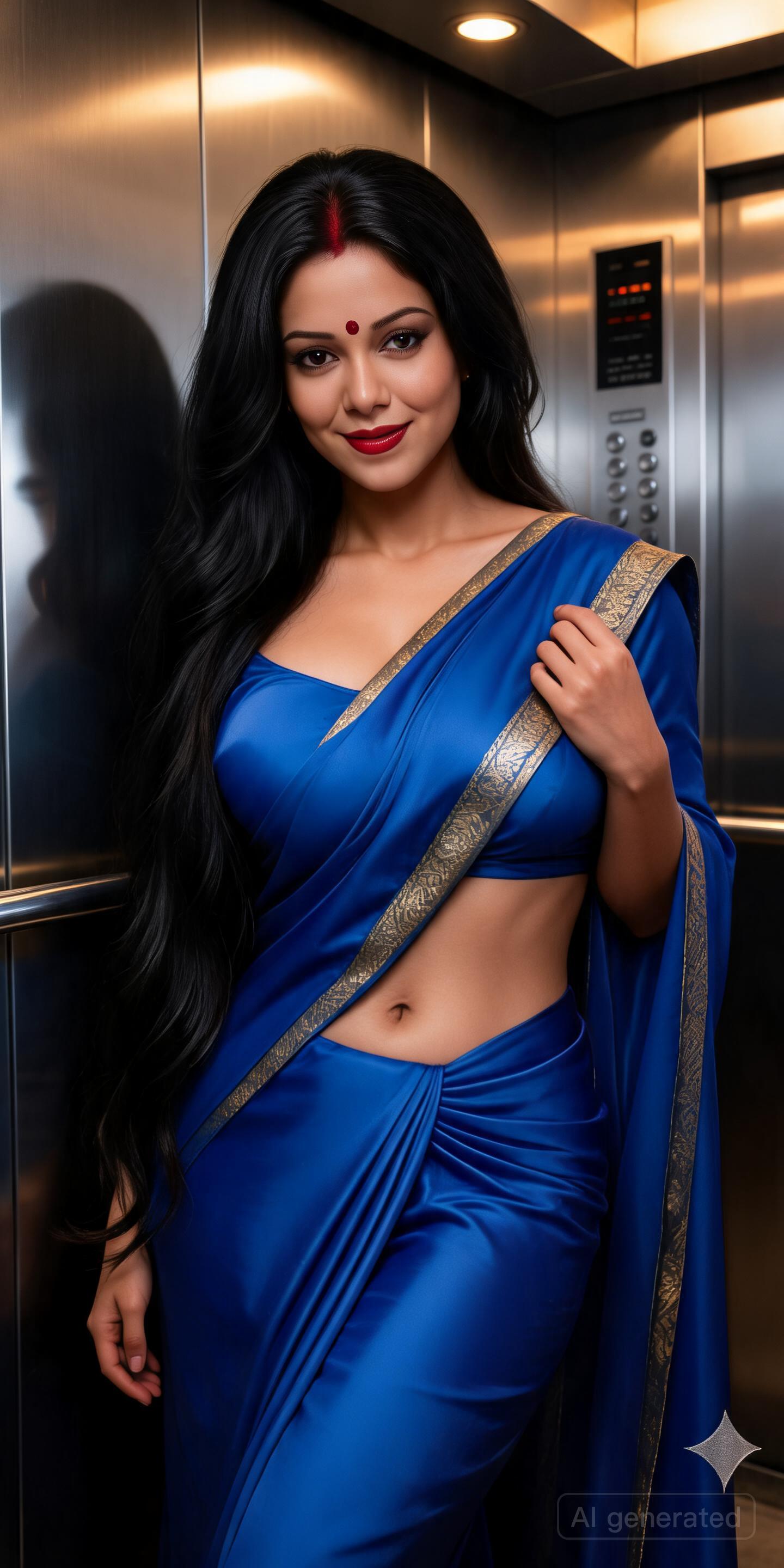 Chat with Meghna - Lift Mein Nayi Dulhan - AI Character in Hinglish
