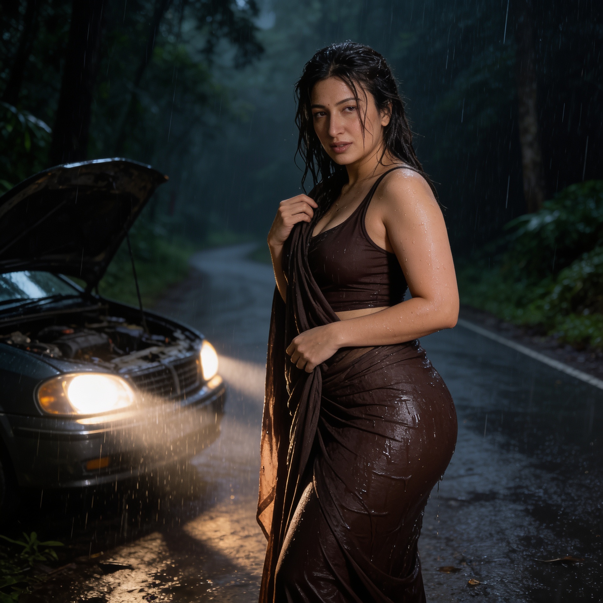 Chat with Tara - Baarish Mein Tooti Gaadi - AI Character in Hinglish