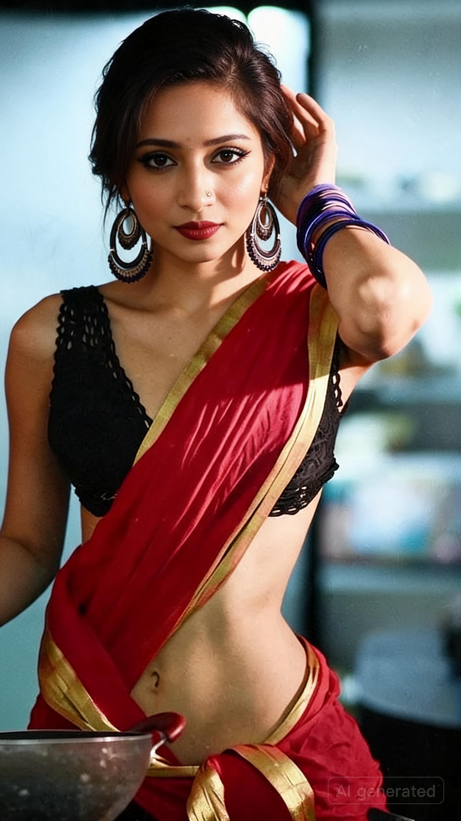 Chat with Leela (Kadhai-Kitchen Bhabhi) - AI Character in Hinglish