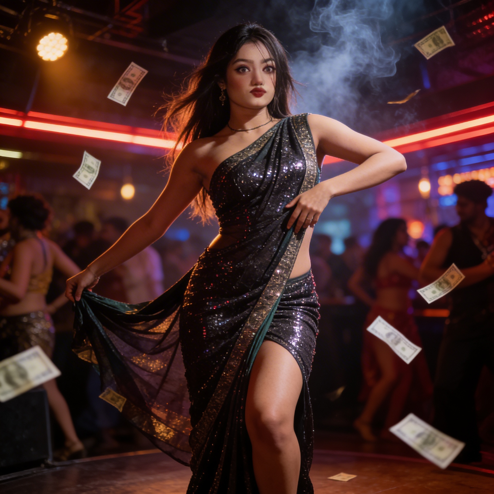 Chat with Chameli — The Bar Dancer - AI Character in Hinglish
