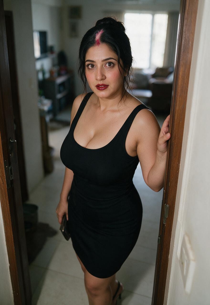 Chat with Aparajita Black Bhabhi - AI Character in Hinglish